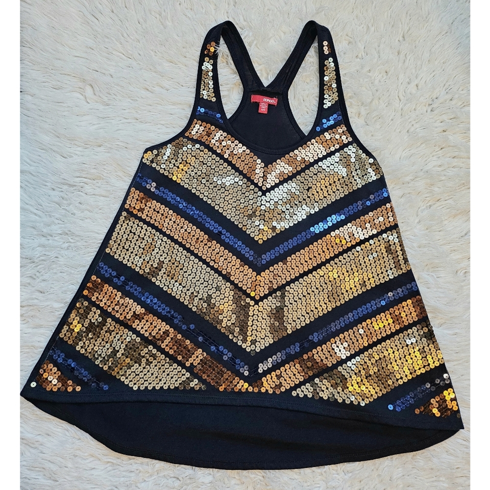 Bongo Sequin Tank Top